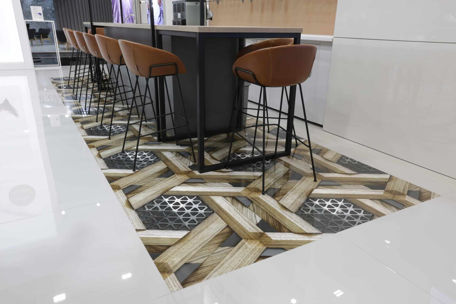 Expofloor floor panels print exhibition